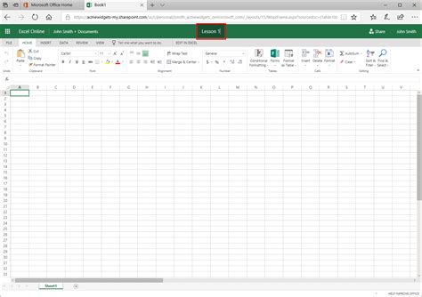 microsoft office excel online